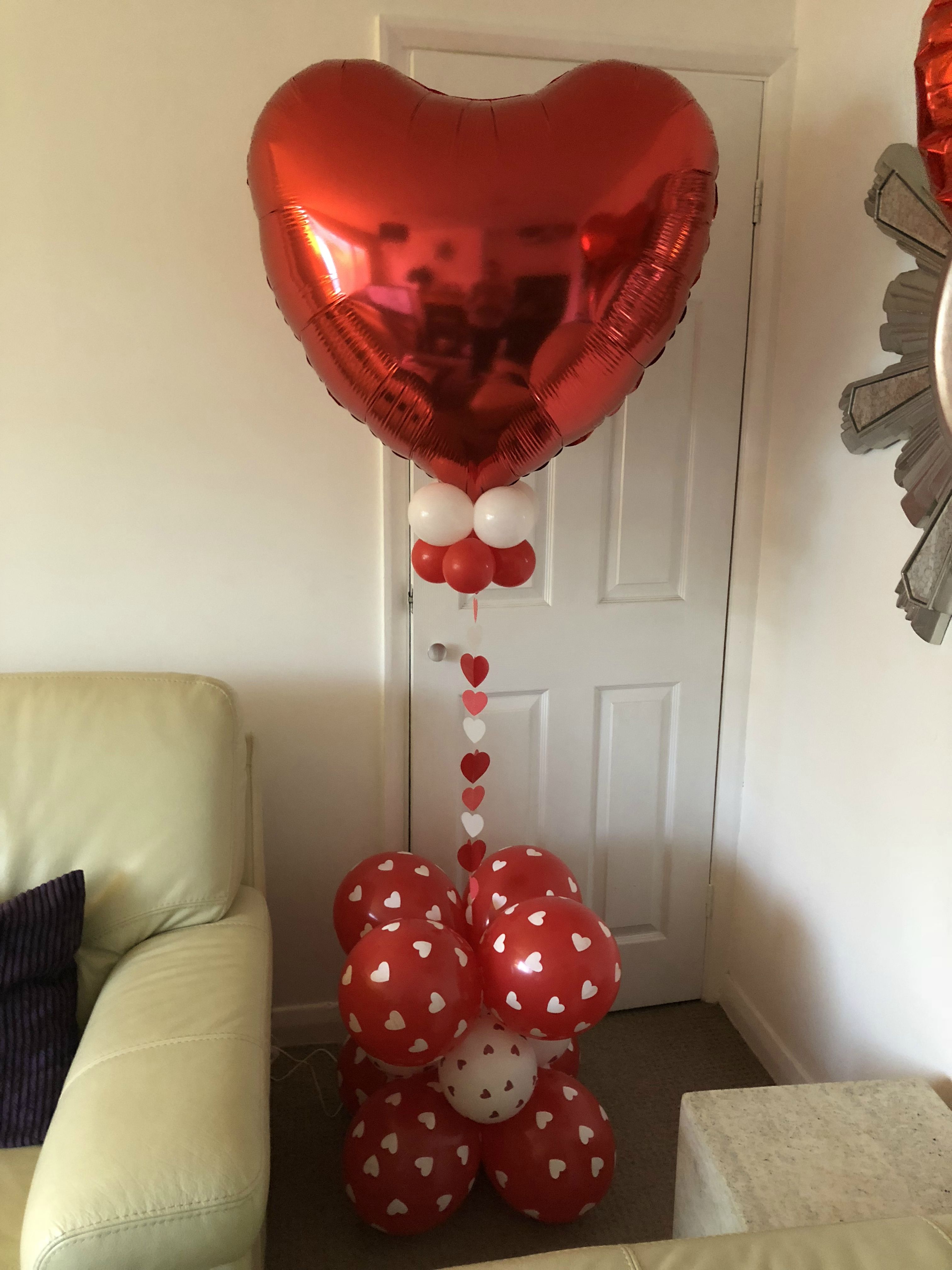 Valentines balloons